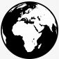 15-153198_globe-png-black-and-white-globe-logo-black